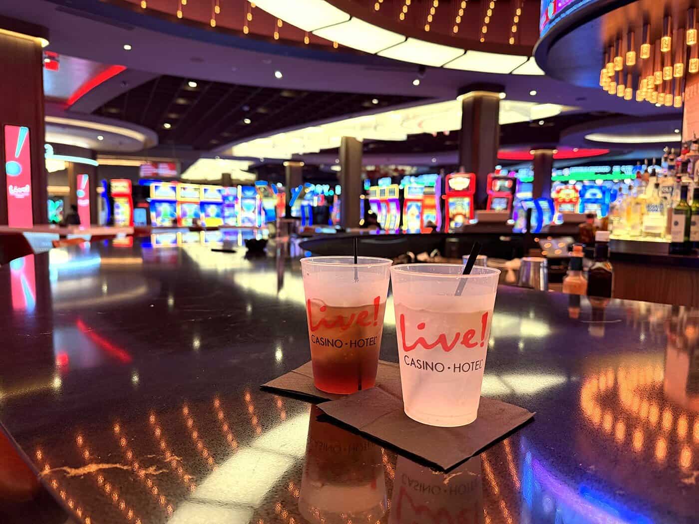 An amaretto sour and a whiskey and Coke. 