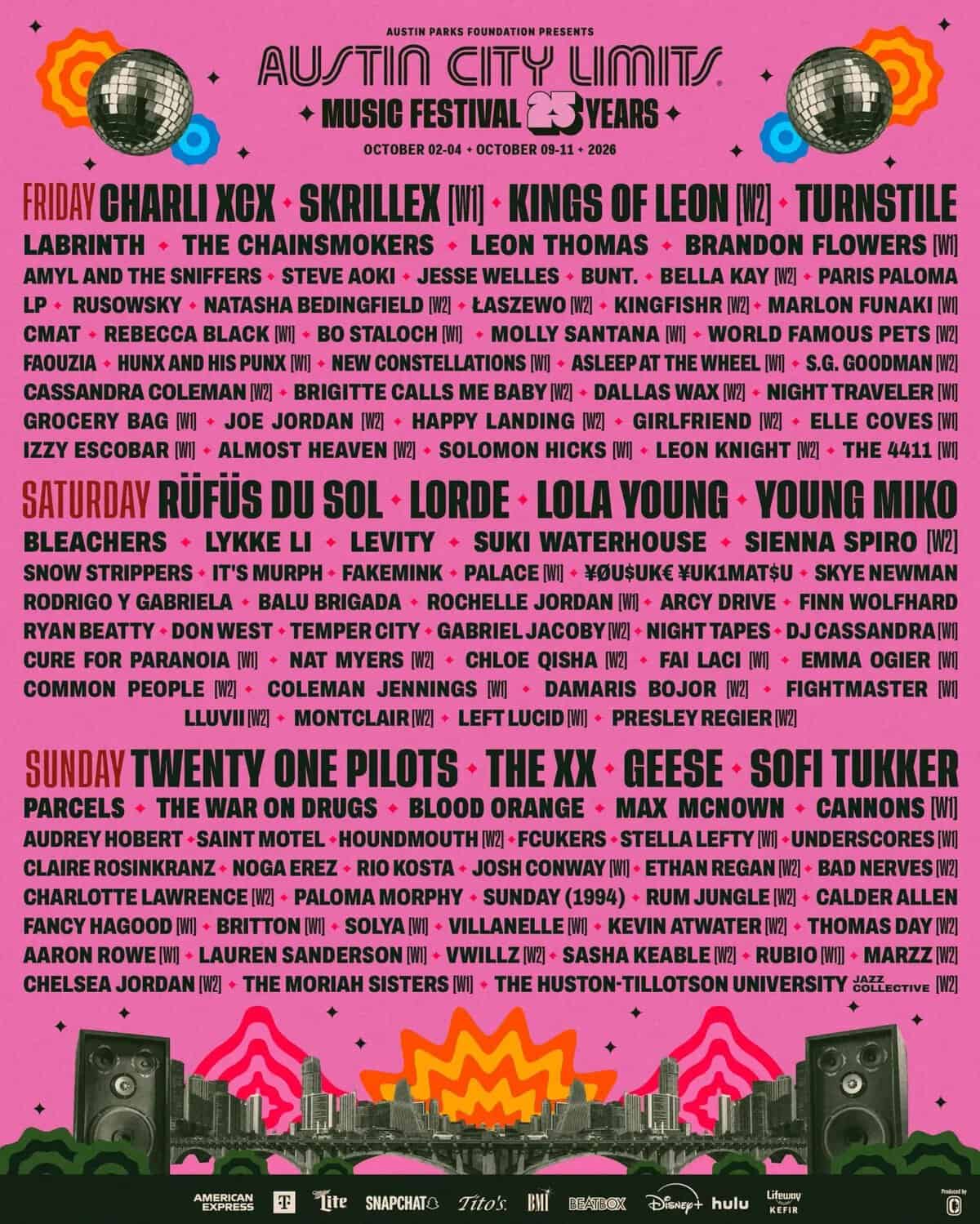 ACL Fest 2026: Headliners, Hotels, and the Artists to Watch - TLM