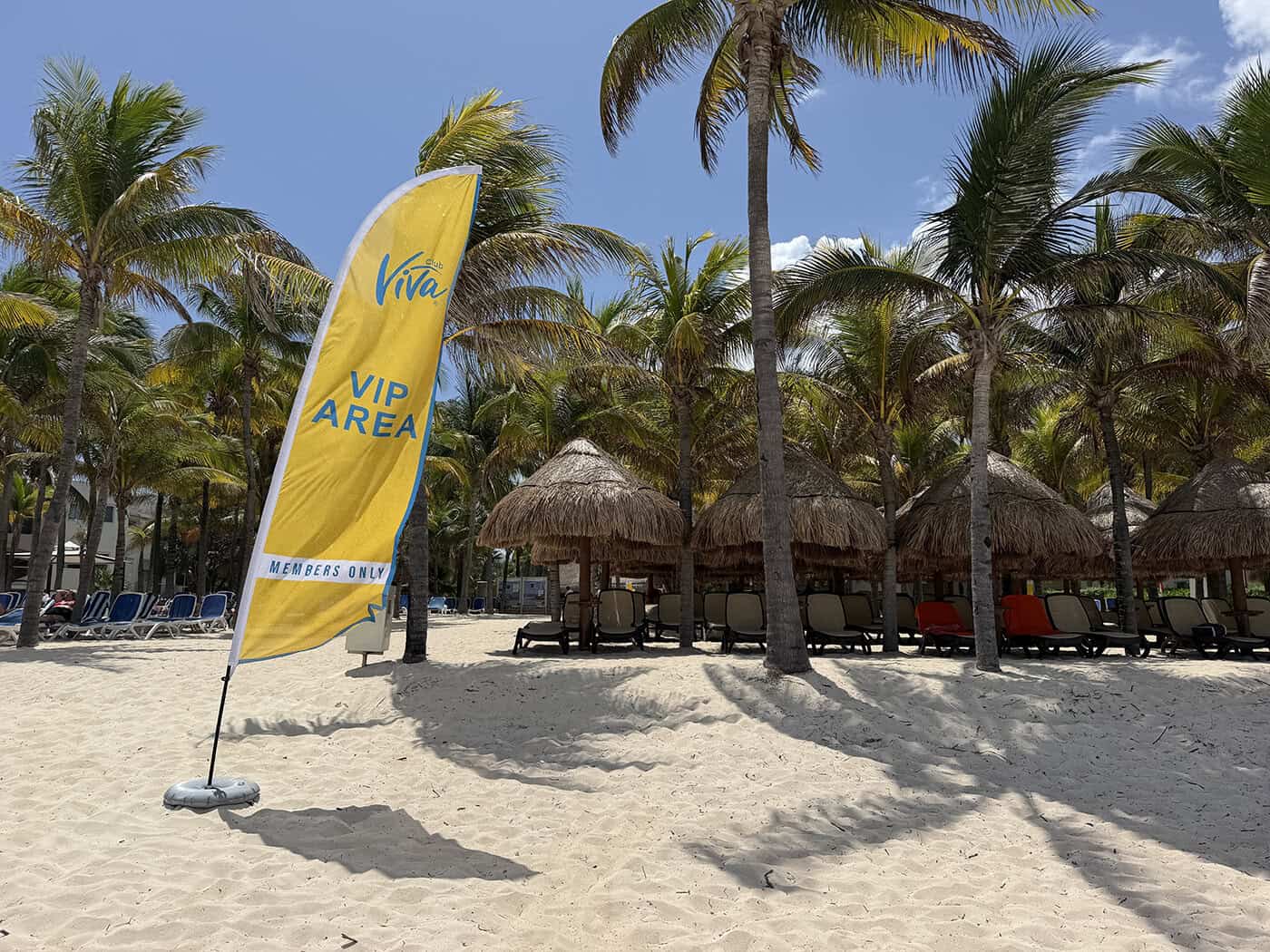 VIP Beach Seating